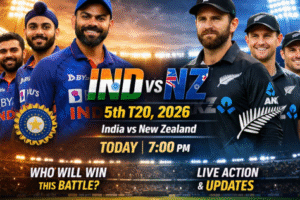 IND vs NZ 5th T20